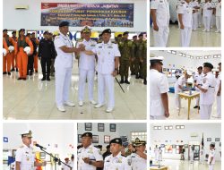 Kolonel Laut (P) Widya Poerwandanu Terima Tongkat Komando Danpusdiksus Kodikopsla Kodiklatal