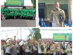Jalin Kebersamaan dan Kesehatan Melalui Olahraga Bersama Kodim 0830/Surabaya Utara