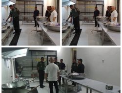 Dandim 0831 Surabaya Timur Tinjau Dapur Sehat, Pastikan Kualitas Program Makan Bergizi Gratis
