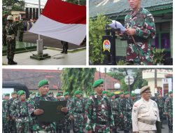 Kenang Jasa Pahlawan, Kodim 0830/Surabaya Utara Gelar Upacara Bendera 17an