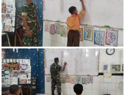 Wawasan Kebangsaan Dan Pendidikan: Babinsa Sidotopo Berikan Materi Matematika di Sekolah Dasar