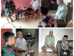 Babinsa Kelurahan Sememi Tingkatkan Keamanan Lingkungan Melalui Komsos
