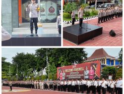 Kapolres Gresik Pimpin Apel Perdana Tekan Profesionalisme dan Disiplin