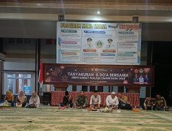 Menyambut Malam Pergantian Tahun Forkopimcam Balongpanggang Gelar Tasyakuran Dan Doa Bersama