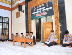 Awali Tahun 2025, Polres Ngawi Gelar Pengajian dan Doa Bersama