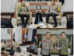 Kapolda Jatim Terima Kunjungan Kepala Imigrasi Surabaya Bahas Inovasi Autogate dan Immigration Lounge