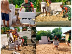 Bantu bangun mushola, warga patereman “terimakasih bapak Serka Irpani”