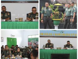 Rapat di Aula Kodim 0830/Surabaya Utara Bahas Likuidasi Tiga Kodim
