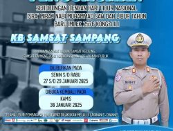 Himbauan hari libur Bersama layanan Polres samsat Sampang Menurut Kasat lantas