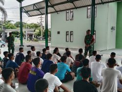 Dandim 0817/Gresik Berikan Motivasi dan Pelatihan Fisik kepada Calon Siswa Tamtama TNI AD