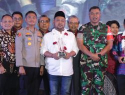Dandim 0817 Gresik bersama Kapolres dan Bupati Hadiri Ibadah dan Perayaan Natal 2024 Umat Kristen dan Katolik Se-Kabupaten Gresik