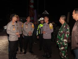 Kapolres Nganjuk Cek Kesiapan Pengamanan Imlek 2025 di Klenteng Kertosono dan Sukomoro