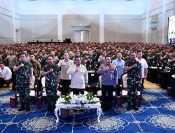 Dankodiklatal Hadiri Rapim TNI – Polri 2025 Pimpinan Presiden RI Prabowo Subianto