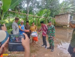 Koramil salurkan bantuan bagi warga terdampak banjir di tanah merah