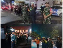 Koramil 0830/01 Krembangan Dukung Patroli Skala Besar untuk Jaga Kondusivitas Kota Surabaya
