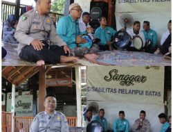 Inspiratif, Anggota Polres Tuban Dirikan Sanggar Bagi Penyandang Disabilitas