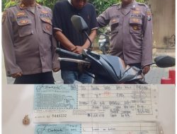 Polsek Kenjeran Amankan Pelaku Perampasan Kalung Di Bulak Cumpat.