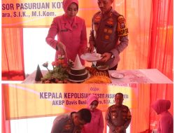Polres Pasuruan Kota Bangun Barak Dalmas, Wujud Perhatian Kepada Anggota