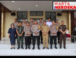 Kunjungan Kerja Kapolda Sulsel di Polres Toraja Utara