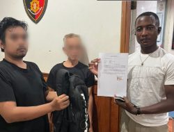 WNA Asal Afrika Apresiasi Profesionalitas Polsek Tambora Yang Berhasil Menemukan Barang Miliknya Yang Hilang Saat Menaiki KRL