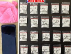 Pengedar 4,0038 Gram Sabu Diciduk Sat Resnarkoba Polresta Banyumas