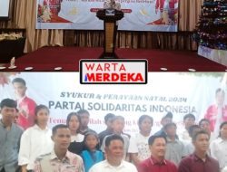 Syukuran Dan Perayaan Natal Partai Solidaritas Indonesia Toraja Utara 2024