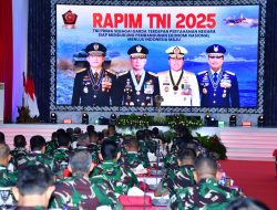 Selaraskan Pola Pikir dan Pola Tindak, Dankodiklatal Ikuti Rapim TNI 2025