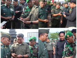 Komitmen Perangi Judi Online, Kodim 0830 Surabaya Periksa Ponsel Prajurit