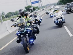 Kapolda Jatim Patroli Jarak Jauh Naik Motor Surabaya – Malang Jelang Operasi Ketupat Semeru 2025