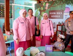 Ketua YKB Jatim Ade Imam Sugianto Kunjungi TK Kemala Bhayangkari 23 Lumajang, Berikan Makan Bergizi Gratis
