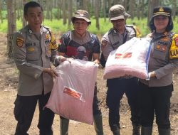Ketua DPD HKTI Jatim Apresiasi Kapolsek Ambulu Polres Jember Sukseskan Program Ketahanan Pangan