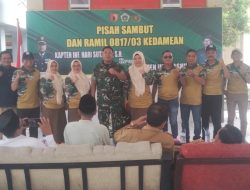 Suasana Kekeluargaan Warnai Acara Pisah Sambut Danramil 0817/03 Kedamean