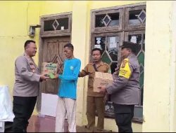 Polres Pasuruan Salurkan Bantuan untuk Warga Terdampak Angin K