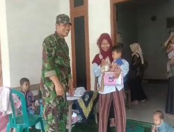 Peran Aktif Babinsa Desa Slemanan Dampingi Posyandu, Wujudkan Generasi Sehat Tanpa Stunting