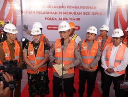 Sukseskan Program MBG Polda Jatim Bangun Gedung SPPG di SPN