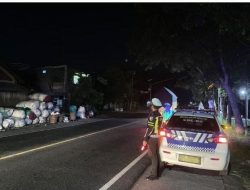 Satlantas Polres Nganjuk Gelar Patroli dan Penindakan dalam Operasi Keselamatan Semeru 2025
