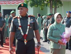 Tradisi Penyambutan Danrem 081/DSJ Kolonel Arm Untoro Hariyanto