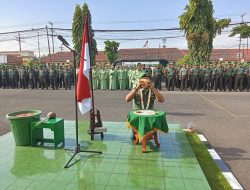 Kodim 0830/Surabaya Gelar Tradisi Penyambutan Dandim Baru