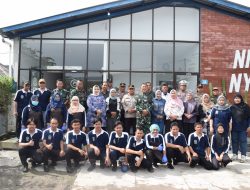 Komitmen Sukseskan Program Makan Sehat Bergizi, Dandim 0830 Surabaya Tinjau Kesiapan SPPG.