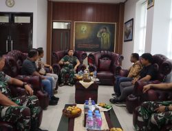 HPN 2025, Pengurus SMSI Bojonegoro Silaturahmi Jalin Sinergitas bersama Kodim 0813