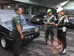 Tingkatkan Kesadaran Dan Kepatuhan, Kodim 0808 Terima Sosialisasi Ops Gaktib Yustisi Subdenpom V/1-3