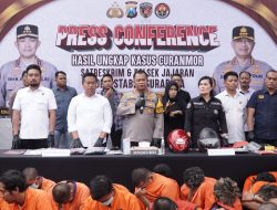 Tiga Pekan Polrestabes Surabaya Berhasil Ungkap 70 Kasus Curanmor, 42 Tersangka Diamankan