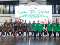 Lestarikan Budaya Bangsa, HUT ke-79 Persit Kartika Chandra Kirana Menggelar Lomba Tari Kolosal Tradisi Jawa Timur
