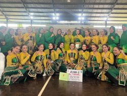 Bawakan Tarian Susuk Wangan, Persit KCK Koorcab Rem 081 Raih Juara 2