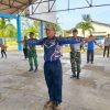 Jaga Sinergitas, Babinsa Mengikuti Olahraga Bersama di Wilayah Bawean