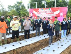 Kolaborasi Mahasiswa UIN Malang Bersama Polda Jatim Wujudkan Ketahanan Pangan Nasional