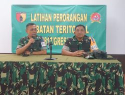 Kodim 0817/Gresik Gelar Latihan Perorangan Jabatan Teritorial untuk Tingkatkan Kemampuan Prajurit