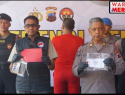Ambil Paket Sabu, Seorang Pria Diringkus Satresnarkoba Polres Purbalingga