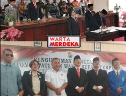 DPRD Toraja Utara Gelar Pengumuman Penetapan Bupati dan Wakil Bupati Terpilih Kabupaten Toraja Utara Tahun 2024