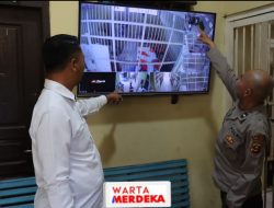 Polres Ogan Ilir Lakukan Pengecekan CCTV dan Razia Rutin di Ruang Tahanan